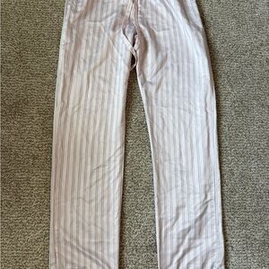 Gilligan & O'Malley Pink and Gray Chinos